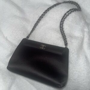 Vintage Chanel black small bag